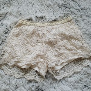 Lace shorts